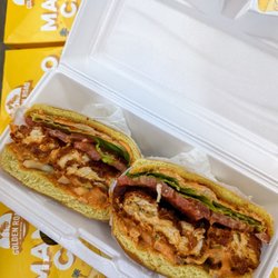 Upsala Grocery - Chicken Tikka masala sandwich ($11)