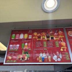 Las Palmitas Fruit - Drink menu as if May 2024