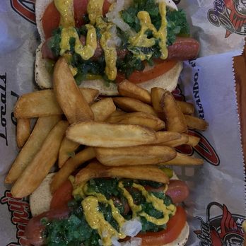 Johnny's Fillin' Station - Chicago dog basket - Burgers Near Me - Orlando, Florida Johnny's Fillin' Station - Chicago dog basket - Burgers Near Me - Orlando, Florida