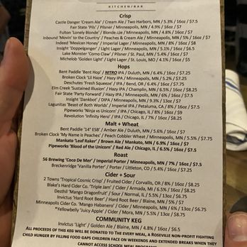 Steele & Hops - Beer Menu - American Near Me - St Anthony, Minnesota