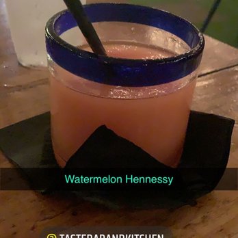 Taste Bar + Kitchen - Watermelon Hennessy - Cocktail Bars Near Me - Houston, Texas Taste Bar + Kitchen - Watermelon Hennessy - Cocktail Bars Near Me - Houston, Texas