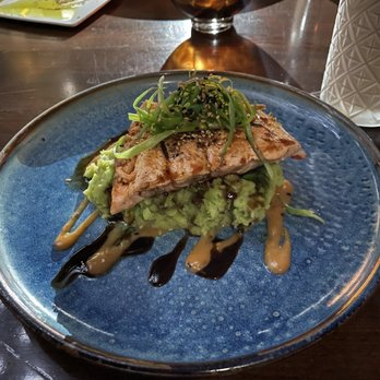 Fahrenheit Charlotte - Soy Glazed Salmon* - New American Near Me - Charlotte, North Carolina Fahrenheit Charlotte - Soy Glazed Salmon* - New American Near Me - Charlotte, North Carolina