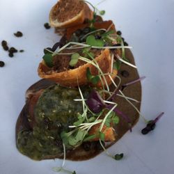 Vault 21 - Lamb spring rolls