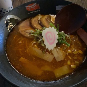Sakai Ramen - Shoyu Ramen Spicy - Tapas/Small Plates Near Me - Staten Island, New York