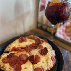 Copps Pizza - 8" Pepperoni Lovers Pizza  and Sangria