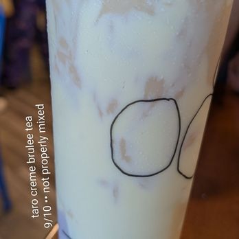 Motto Tea Cafe - Taro creme brulee - Desserts Near Me - Pasadena, California