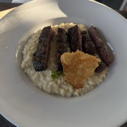 Risotto Parmesano with Steak Risotto Parmesano with Steak