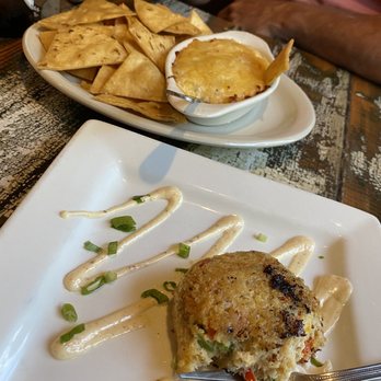 Chubby Trout - Crab cake and crab Gouda dip - Seafood Near Me - Elkhart, Indiana