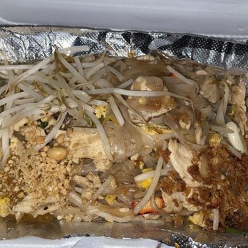 Thai Tyme - Excellent chicken pad thai $11.95 - Thai Near Me - Manassas, Virginia Thai Tyme - Excellent chicken pad thai $11.95 - Thai Near Me - Manassas, Virginia