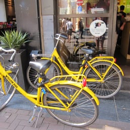 biking around Amsterdam with rentals from Yellow Bike
