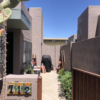 Linden Terrace - Private patio with garden - Apartments Near Me - Tucson, Arizona