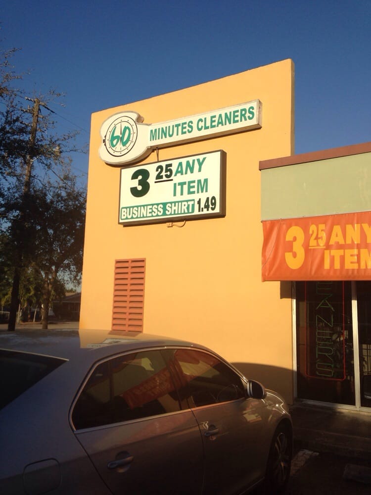 60 MINUTES CLEANERS Updated June 2024 7750 NW 178th St, Hialeah
