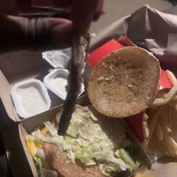 McDonald's - Thin burger patty