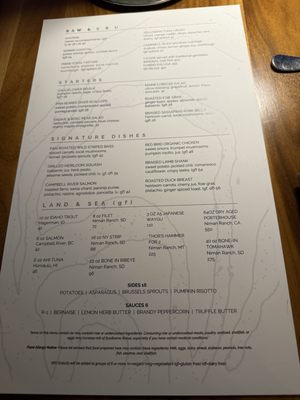 Menu photo 1 RIME Park City, UT Menu photo 1 RIME Park City, UT