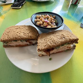 Sound Bites Eatery - THE TWERKEY TURKEY with Garbanzo Salad - Salad Near Me - Columbia, South Carolina