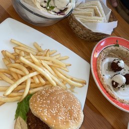 Falafel burger Falafel burger