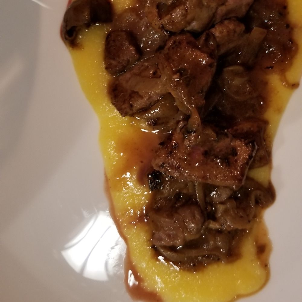 Antica Trattoria Poste Vecie - Venetian fegato alla Veneziana (liver in Venetian way) - Venetian Near Me - Venezia, VE Antica Trattoria Poste Vecie - Venetian fegato alla Veneziana (liver in Venetian way) - Venetian Near Me - Venezia, VE