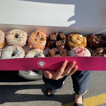 Doughnut Party - 1dozen pieces of happy! - Donuts Near Me - Edmonton, Alberta Doughnut Party - 1dozen pieces of happy! - Donuts Near Me - Edmonton, Alberta