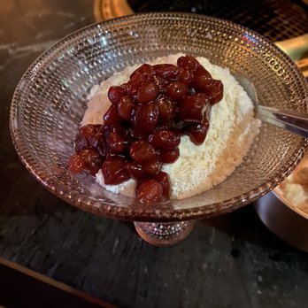 Atti - Red bean Bing soo (shaved ice) - Korean Near Me - Brooklyn, New York