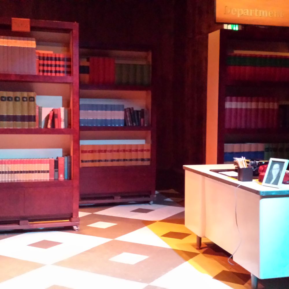 EXIT Theatre - EXIT Theatre: Set of "Desk Set" - Performing Arts Near Me - San Francisco, California