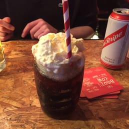 Cherry coke float! Took me straight back to my childhood.