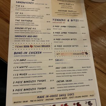 Tumble 22 Chicken Joint - Chicken Wings Near Me - Austin, Texas