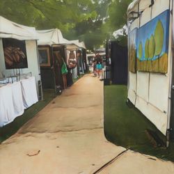 Hubbard Woods Park - Art in the village June 2024