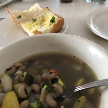 Prima Pasta Restaurant - Black eyed pea soup with garlic bread - Italian Near Me - Houston, Texas Prima Pasta Restaurant - Black eyed pea soup with garlic bread - Italian Near Me - Houston, Texas