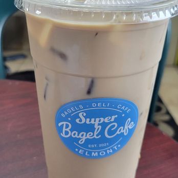 Super Bagel Cafe - Iced coffee - Bagels Near Me - Elmont, New York