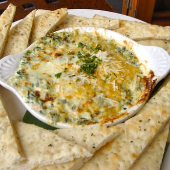 Kona Brewing - Big Wave Golden Ale Spinach & Shrimp Dip w/pita bread - Pubs Near Me - Honolulu, Hawaii