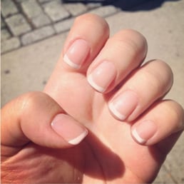 French nails. Perfection! Love my nails