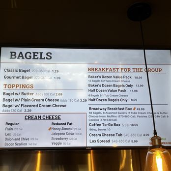 Manhattan Bagel - Bagel Menu - Bagels Near Me - Manahawkin, New Jersey