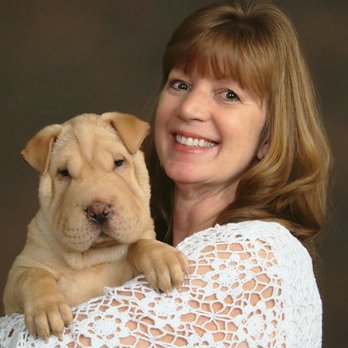 Sharon Upton, RD - Sharon and her emotional support dog, Sandy - Dietitians Near Me - Richmond, Virginia Sharon Upton, RD - Sharon and her emotional support dog, Sandy - Dietitians Near Me - Richmond, Virginia