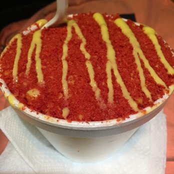Zury's Raspados - Hot Cheeto elote 4.50 - Shaved Ice Near Me - Victorville, California Zury's Raspados - Hot Cheeto elote 4.50 - Shaved Ice Near Me - Victorville, California