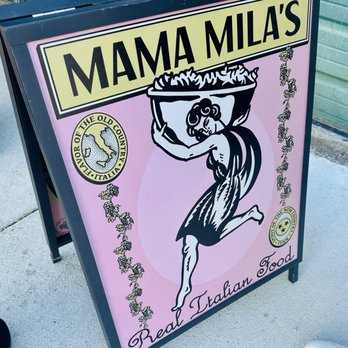 Mama Mila’s - Sign out front - Italian Near Me - Columbia, Tennessee