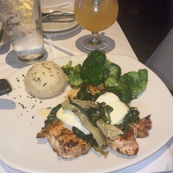 Bonefish Grill - Lilys Chicken Seasonal Vegetables Garlic Whipped Potatoes - Seafood Near Me - North Charleston, South Carolina