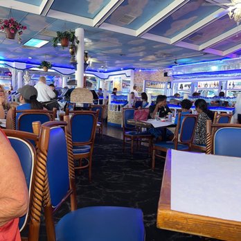 Hellas Restaurant - Beautiful Greek blue inside - Bakeries Near Me - Tarpon Springs, Florida Hellas Restaurant - Beautiful Greek blue inside - Bakeries Near Me - Tarpon Springs, Florida