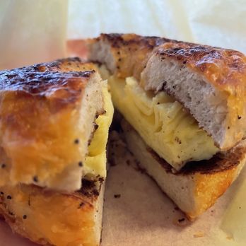 Royal Bagel Deli - Cheddar onion bagel with egg n cheese - Bagels Near Me - Simi Valley, California Royal Bagel Deli - Cheddar onion bagel with egg n cheese - Bagels Near Me - Simi Valley, California