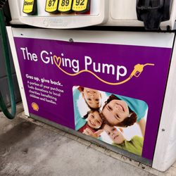 Shell Gas Station - 9/18/26 The Giving pump!