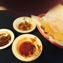 Taqueria Alonzo - Chips and salsas are good. You can ask for the hotter salsa.
