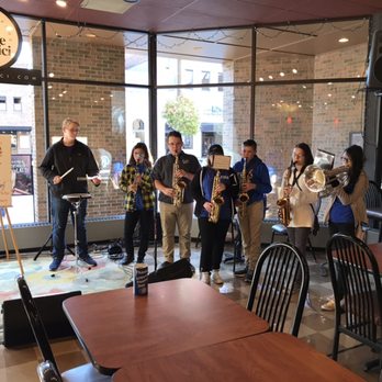 Coffee Amici - Findlay High School band playing for peanuts (fundraising) Fun! - Coffee & Tea Near Me - Findlay, Ohio Coffee Amici - Findlay High School band playing for peanuts (fundraising) Fun! - Coffee & Tea Near Me - Findlay, Ohio
