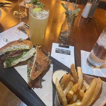 BLVD Grille - Gaming, Celler, & Cocktails - BLT Sammie with fries - Wine Bars Near Me - Henderson, Nevada BLVD Grille - Gaming, Celler, & Cocktails - BLT Sammie with fries - Wine Bars Near Me - Henderson, Nevada
