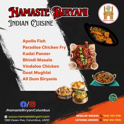 Menu photo 8 Namaste Biryani Columbus, OH