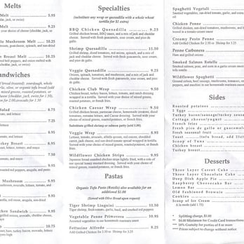 Wildflower Cafe - Menu side 2 - Breakfast & Brunch Near Me - Redondo Beach, California Wildflower Cafe - Menu side 2 - Breakfast & Brunch Near Me - Redondo Beach, California