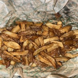 Piss poor fries