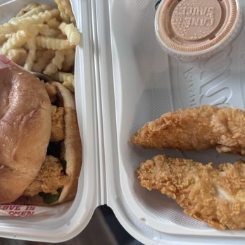 Raising Cane’s - My husband had the chicken tender sandwich but also wanted plain tenders to try - Fast Food Near Me - Waldorf, Maryland Raising Cane’s - My husband had the chicken tender sandwich but also wanted plain tenders to try - Fast Food Near Me - Waldorf, Maryland
