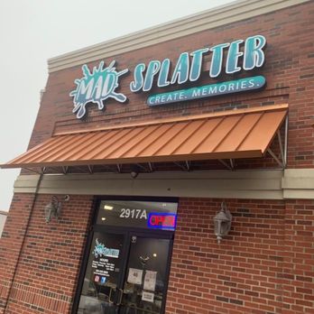 Mad Splatter - Front of the building - Paint-Your-Own Pottery Near Me - Greensboro, North Carolina
