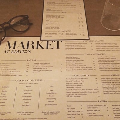 Menu photo 8 Market at EDITION Miami Beach, FL Menu photo 8 Market at EDITION Miami Beach, FL