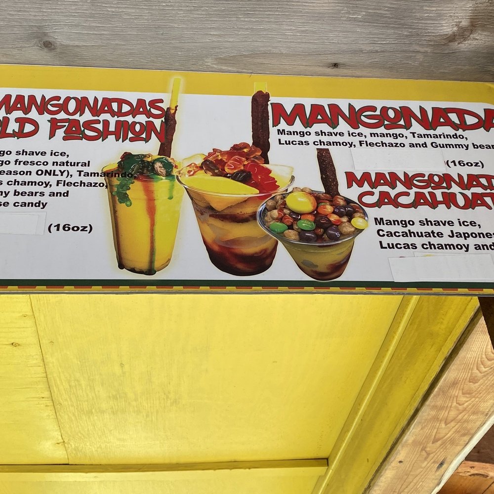 Types of Mangonadas Types of Mangonadas