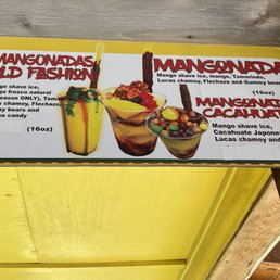 Types of Mangonadas Types of Mangonadas